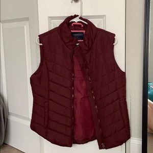 Maroon vest